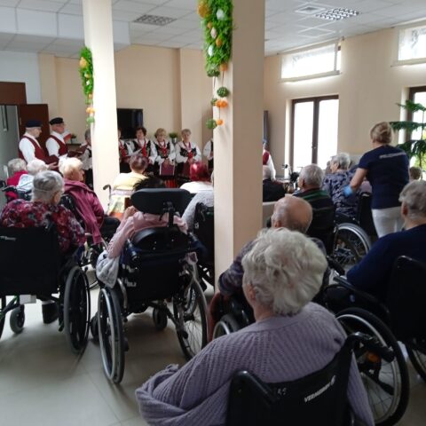 Występ zespołu "Nad Wolbórką"