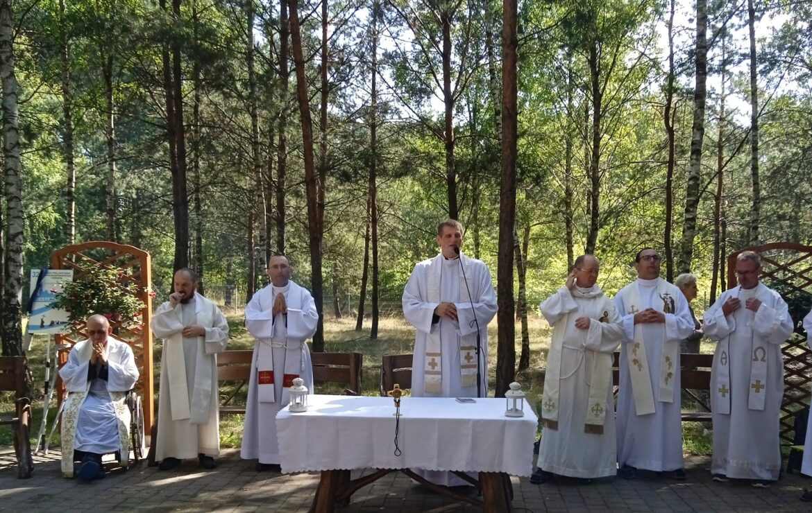 Gościliśmy Pieszą Pielgrzymkę