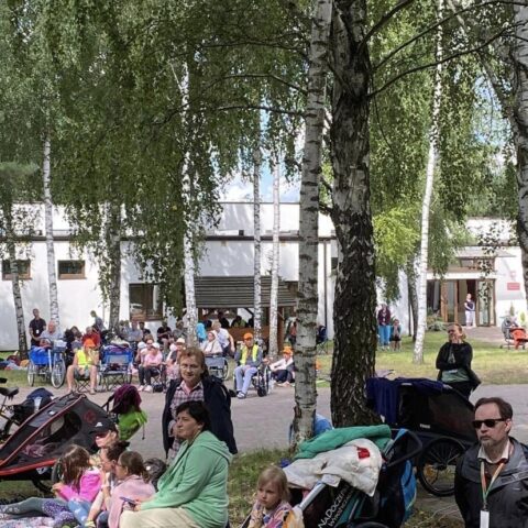 Gościliśmy Pieszą Pielgrzymkę