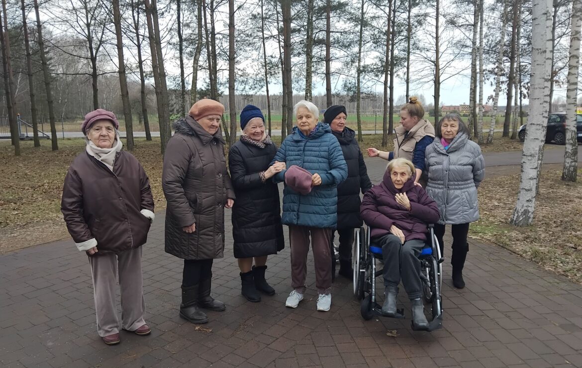Terapia zajęciowa i spacer